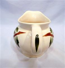 VINTAGE SET OF 30 PIECES OF 1940S CONTINENTAL KILNS ROSE/GREEN ARBOR CREAM DISH